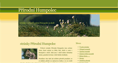 Desktop Screenshot of prirodnihumpolec.cz
